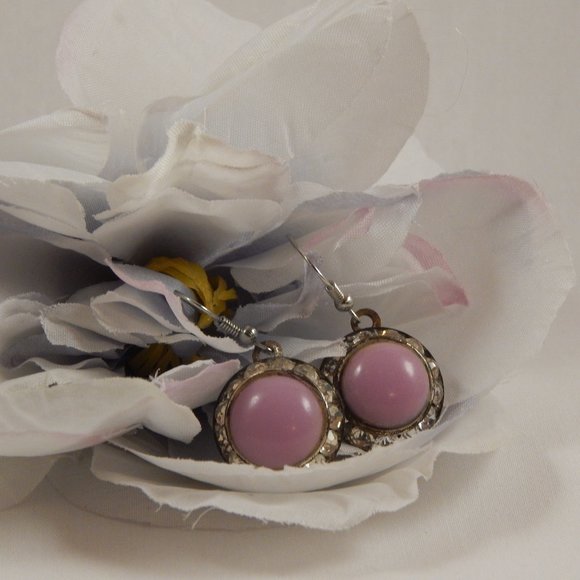 Purple earrings - Picture 2 of 2